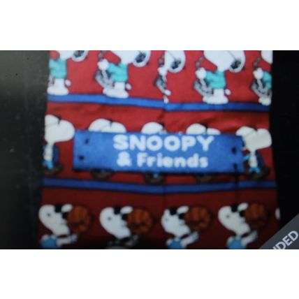 snoopy & friends cool, cooler, coolest peanuts tie