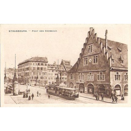 67 - Strasbourg - pont des corbeaux