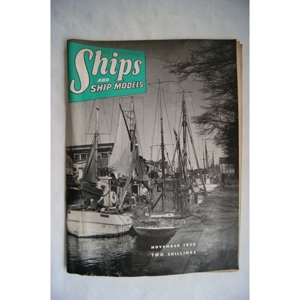 1956 Ships & Ship Models Magazine - November
