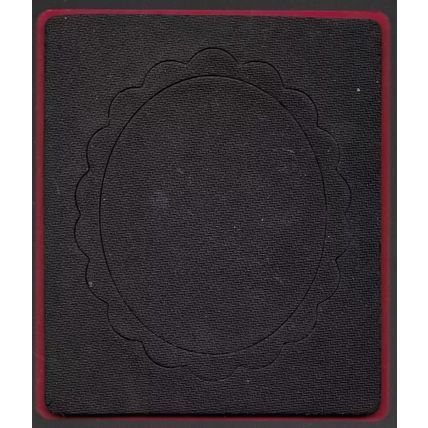 Sizzix Originals. Frame, Scallop Oval Cutting Die. Die Cutting Cardmaking Crafts