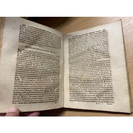 1652 DELLE STVORE DEL P.GIO STEFANO MENCHIO RELIGIOUS ITALIAN ANTIQUE BOOK (P4)