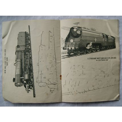 The Boys Drawing Book of British Locomotives