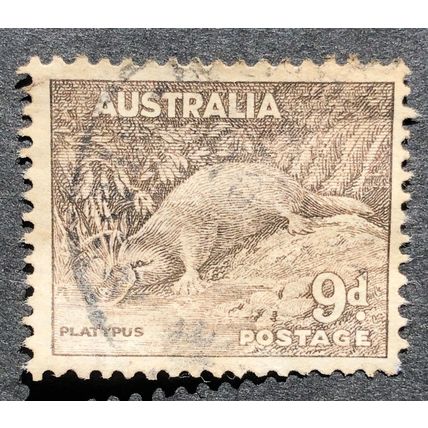 AUSTRALIA 1937 SG 0173'PLATYPUS' USED