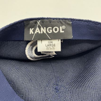 Kangol Lg Navy Sunstopper Cap ‘G’ Emblem Cumbria England NWT