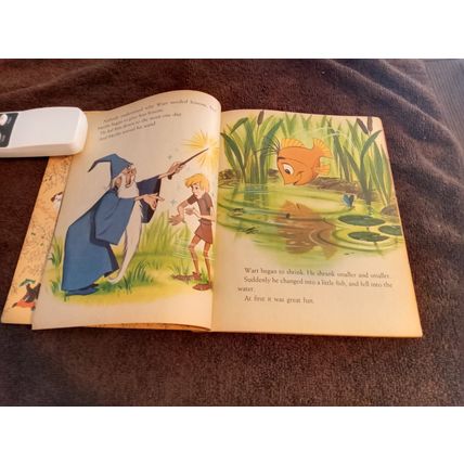 Little Golden Book The Sword InThe Stone (A) Edition 6.0 FN By Carl Memling 1963