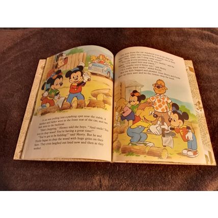 Little Golden Book Mickey Mouse Those Were The Days By Mary Carey VF 8.0 1988