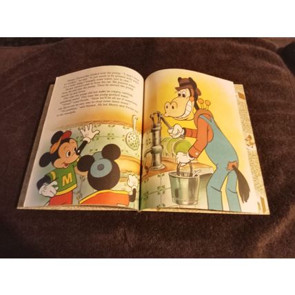 Little Golden Book Mickey Mouse Those Were The Days By Mary Carey VF 8.0 1988
