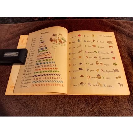 Little Golden Activity Book Words (B) Edition 6.5 FN+By Selma Lola Chambers 1955