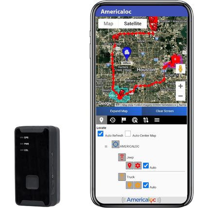 AMERICALOC GPS Tracker. GL300 MXW Series. No Subscription Required. Pay as You G
