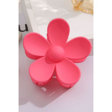 Rose Flower Hair Claw Clip