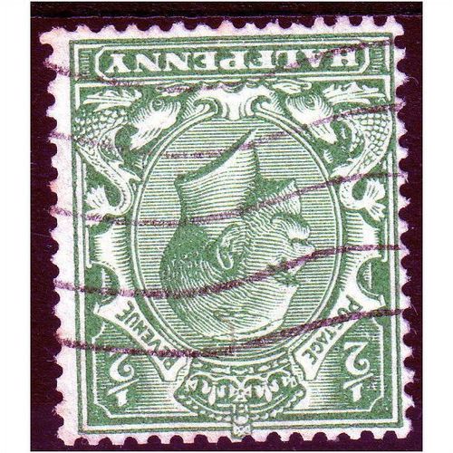 sg418wi 1/2D GREEN WATERMARK INVERTED VFU (R1801)