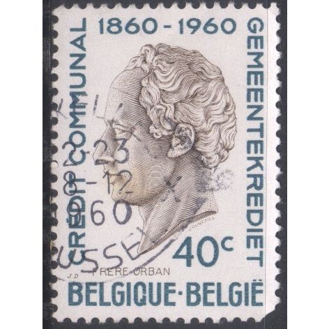 Belgium 1960 - SG1756 - 40c brown and green - Frere Orban (Founder) - used