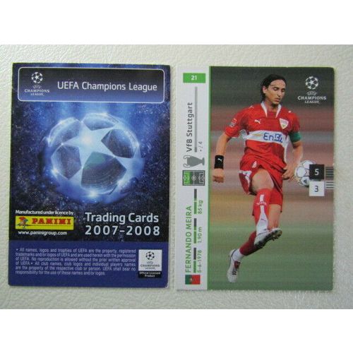 Panini UEFA 2007-2008 Champions League Football Card Variants (ef1)