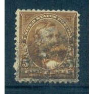 Used 255 5c Ulysses S. Grant Fine M02780