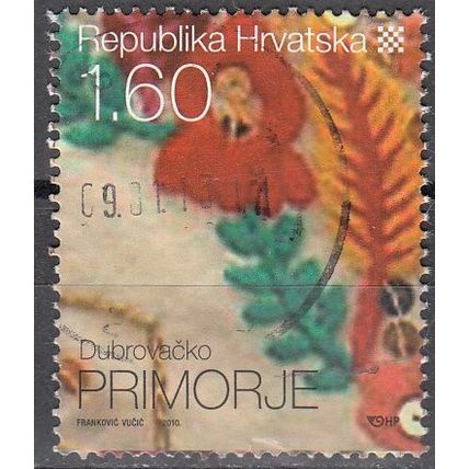 Hrvatska 2010 Art Primorje O Cachet rond