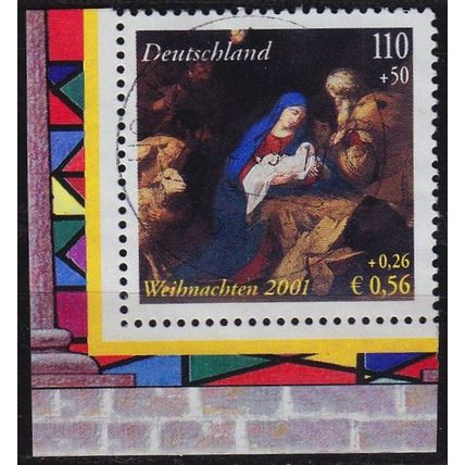 GERMANY BUND [2001] MiNr 2227 ( O/used ) [01] Weihnachten ex Block