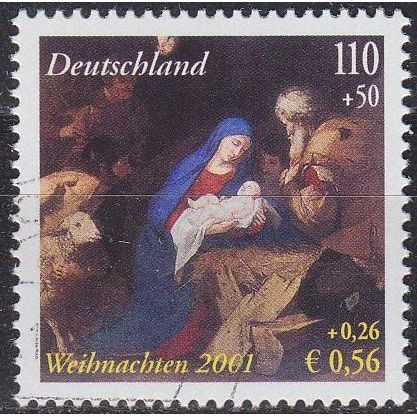GERMANY BUND [2001] MiNr 2227 ( O/used ) Weihnachten