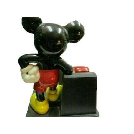 Vintage 1990's MICKEY MOUSE Corded Land Line Touch Tone Telephone AT & T Design