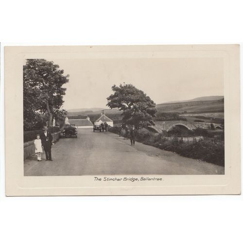 The Stinchar Bridge Ballantrae Postcard Ayrshire