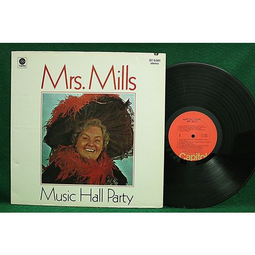 Mrs. Mills - Music Hall Party - ST 6381 - EX