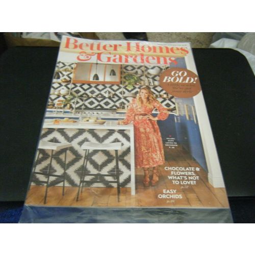Better Homes & Gardens - Go Bold! Cover - February 2018