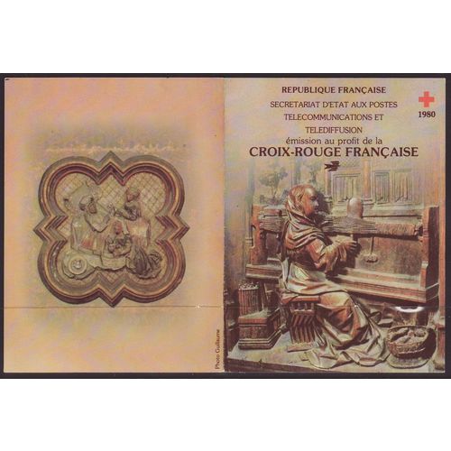 France 1980 SG XSB30 UMM Booklet - Red Cross/Semi-postal (E-377)