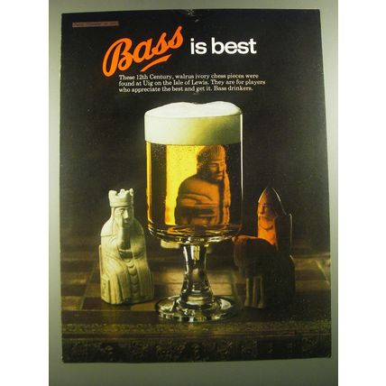 1967 Bass Beer Ad - Bass is best