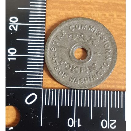Tax Commission Laws of 1941 14 Cents or Less State of Washington USA Token Coin