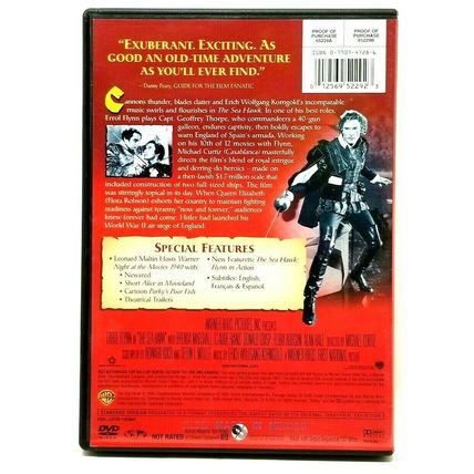The Sea Hawk (DVD 1940) Errol Flynn (L44)