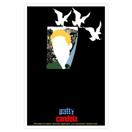 Cuban decor Wall Design movie Poster 4 film"PATTY Candela"Cuba art film