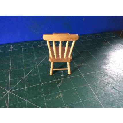 Wooden Chair 1:12th scale miniature
