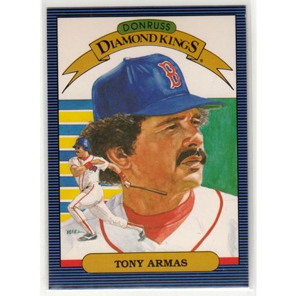 1986 Donruss baseball card 5 Tony Armas Diamond Kings