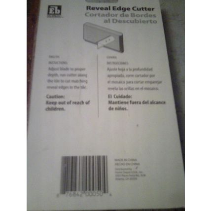 Reveal Edge Cutter new