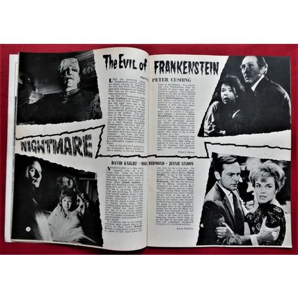 ABC FILM REVIEW (June 1964) Hammer & Horror contemporary content