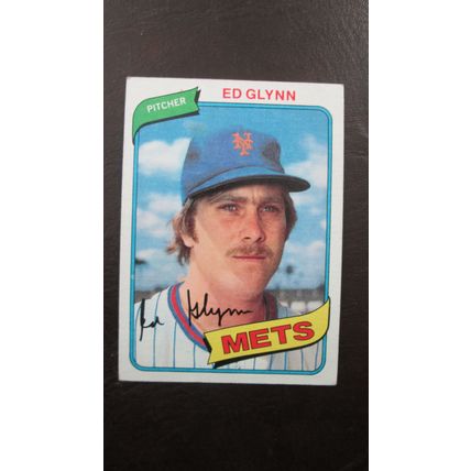 1980 Topps Ed Glynn New York Mets Card #509