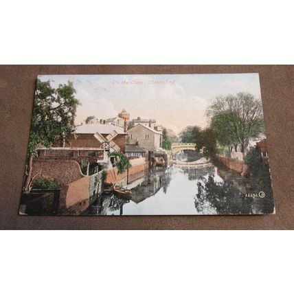 1907 fr Postcard - On The River Cann - Chelmsford, Essex