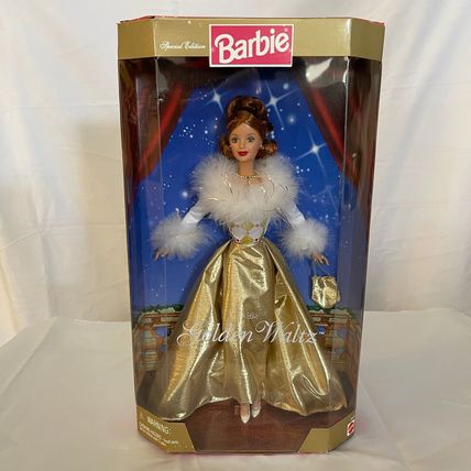 Mattel 1998 Golden Waltz Special Edition Barbie Doll Gold Dress #23220