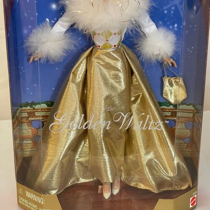 Mattel 1998 Golden Waltz Special Edition Barbie Doll Gold Dress #23220