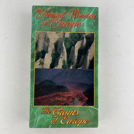 Natural Wonders of Europe - The Giants Of Europe VHS New Sealed