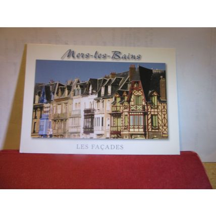 LES FACADES, MERS-LES-BAINS, SOMME, FRANCE used postcard 2004 pm (A) =