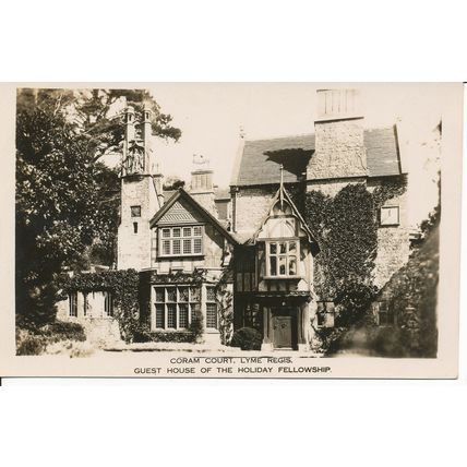 PC19408 Coram Court. Lyme Regis. Guest House of the Holiday Fellowship