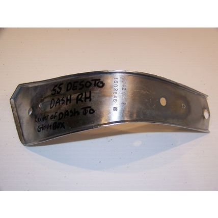 1955 DESOTO FIREDOME DASH TRIM OEM RH #1602846 FIREFLITE SPORTSMAN