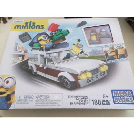 Mega Bloks - Minions - Station Wagon Getaway - New/Boxed/Sealed