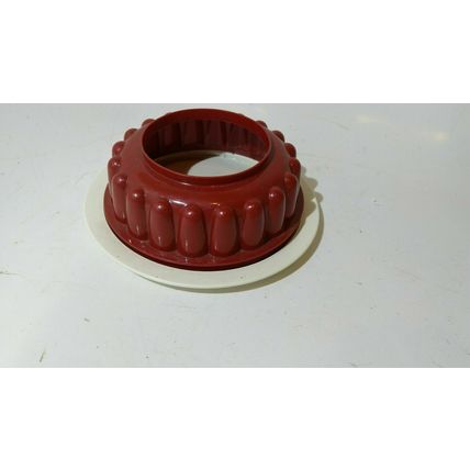 vintage tupperware jelly mold jellymold mould reusable xmas heart love flower