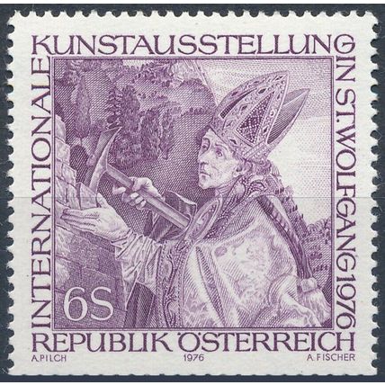 International Art Exhibition, St Wolfgang - Austria 1976 - MNH - MiNr 1515