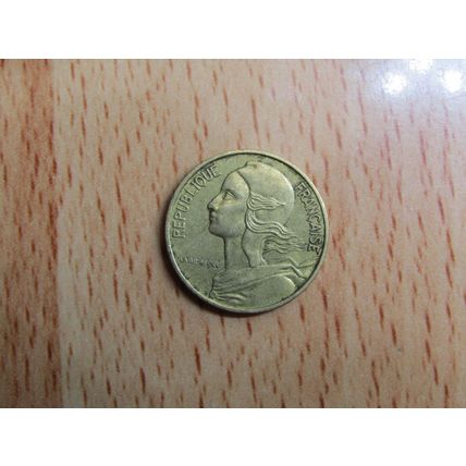 France Republic 1991 5 Centimes Coin