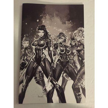 Absolute Comics Unplugged Collection - 8 B&W Variants + Folio with Limited