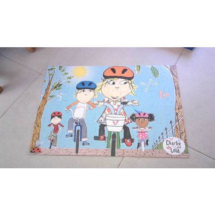 CHARLIE AND LOLA Really Giant Floor Puzzle Jigsaw (60 Large Pieces) 2008