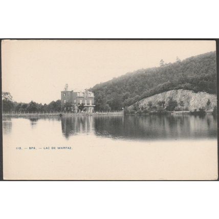 Lac de Warfaz, Spa, c.1900-05 - Bertels CPA