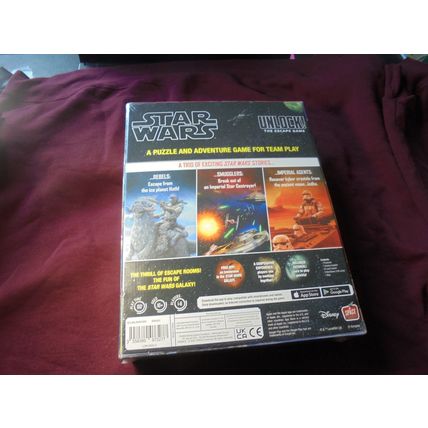 STAR WARS: UNLOCK!! The Escape Game! SEALED & MINT! $33.00 Shipped!!